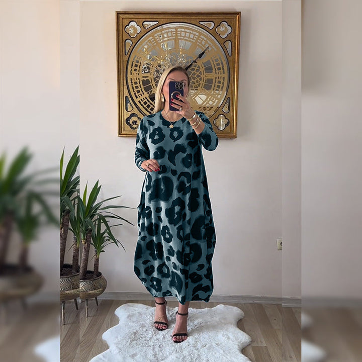 Kynthia – Elegantes Langärmliges Kleid