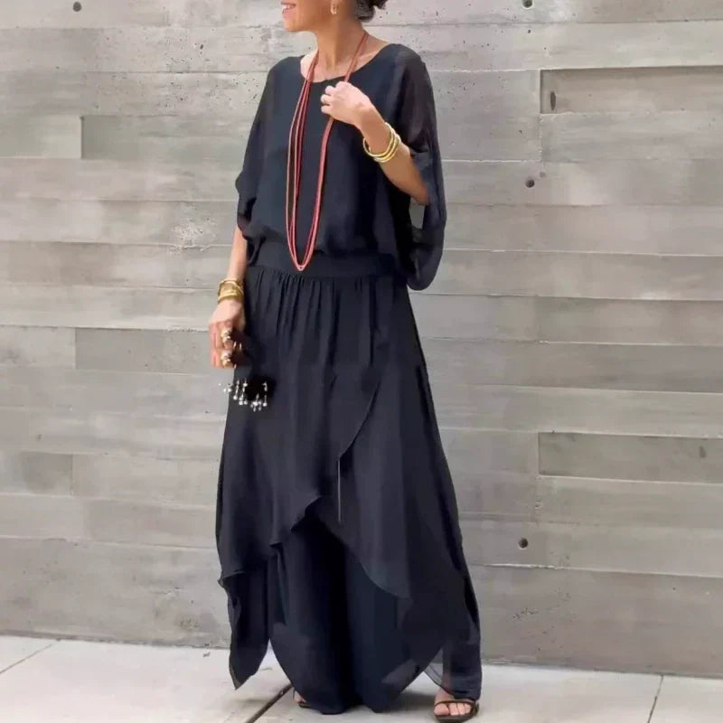 Alyson - Zweiteiliges Chiffon Satz