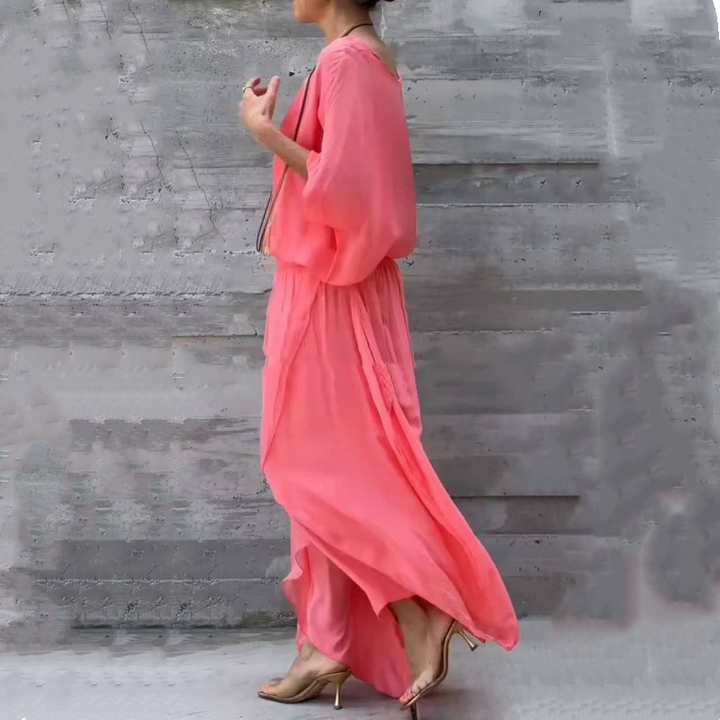 Alyson - Zweiteiliges Chiffon Satz