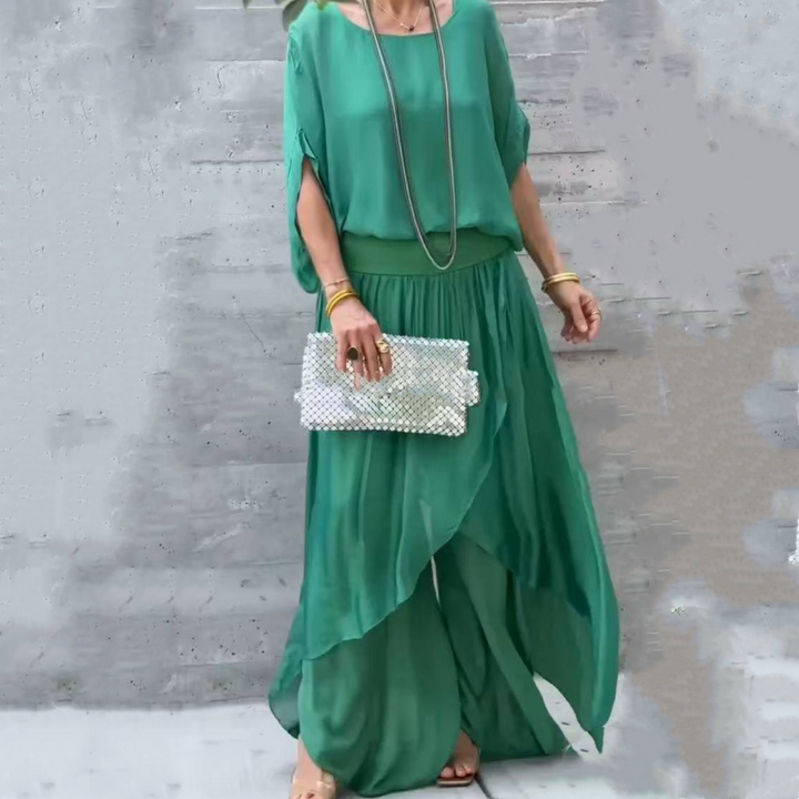 Alyson - Zweiteiliges Chiffon Satz