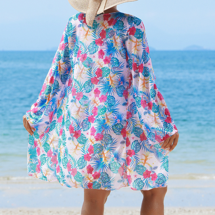 Phoebe – Eleganter Badeanzug Mit Drucken