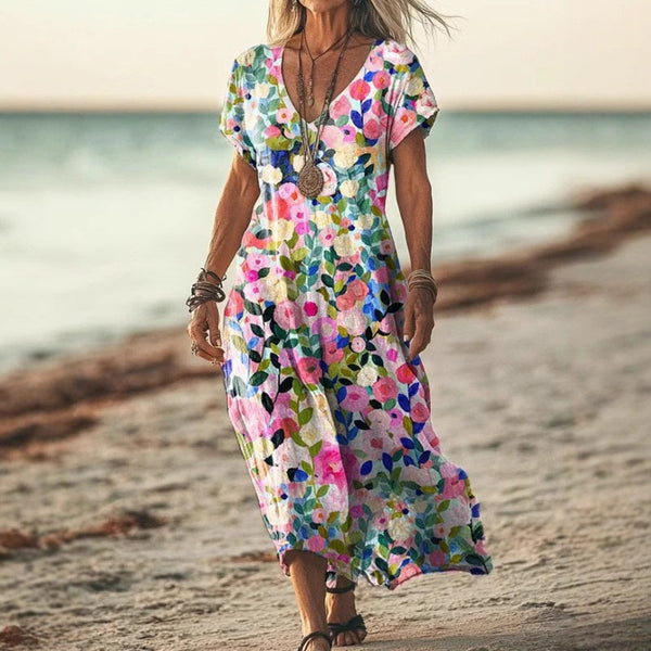 Lovisa - Kurzärmeliges Kleid Mit Drucken