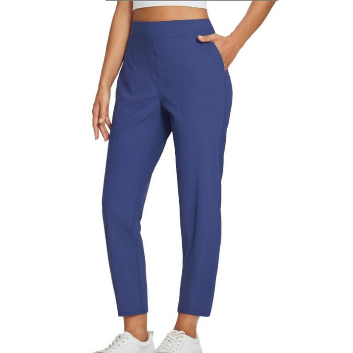 Zaryn - Stretch Hose Mit Hoher Taille Und Tasche