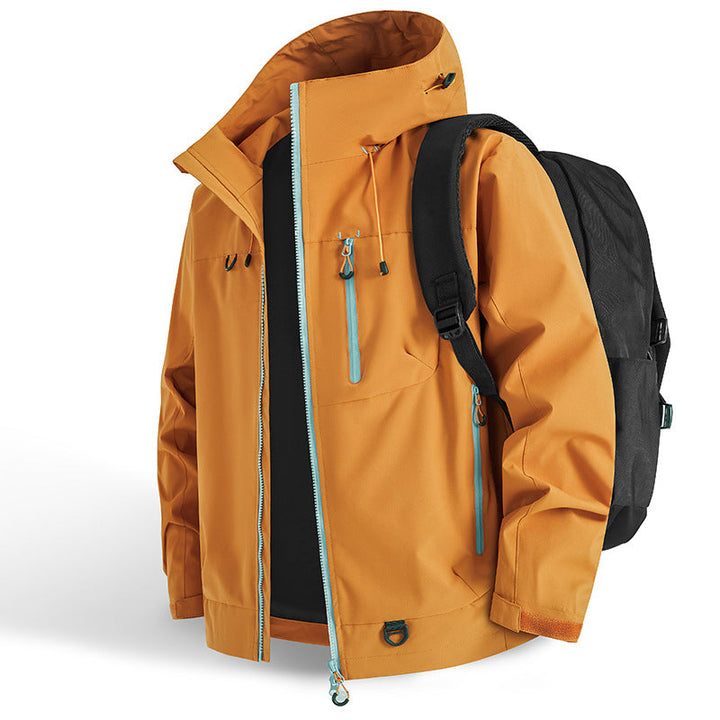 DriftEdge - Wasserdichte Wanderjacke Mit Reißverschluss