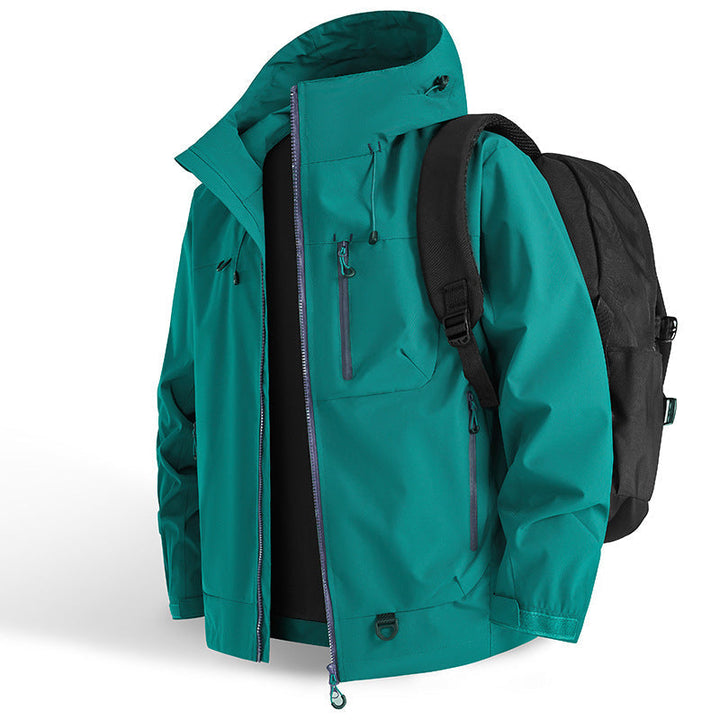DriftEdge - Wasserdichte Wanderjacke Mit Reißverschluss