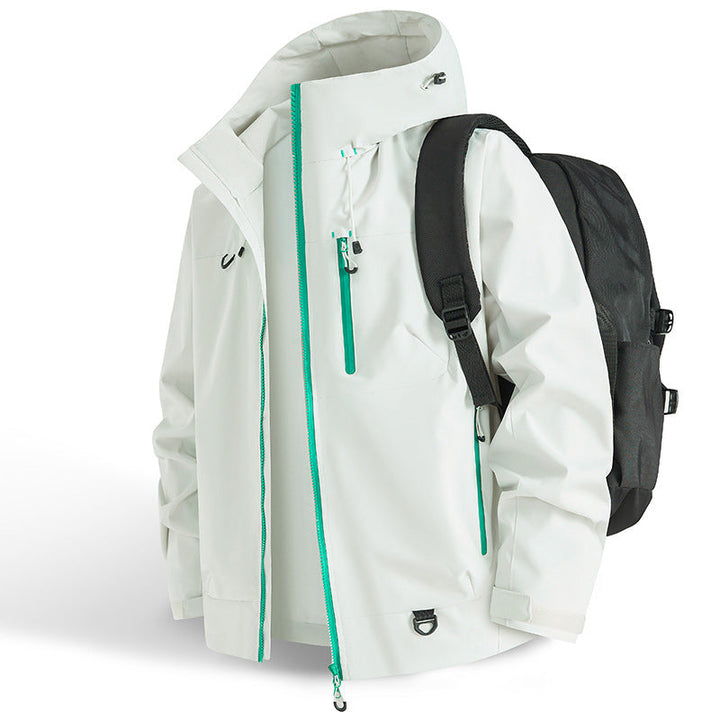 DriftEdge - Wasserdichte Wanderjacke Mit Reißverschluss