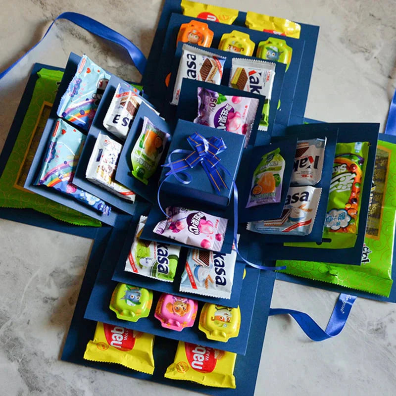 MagicUnfold – Überraschungs Explosionen Geschenk Kasten Set