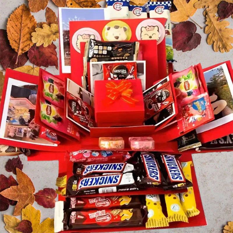 MagicUnfold – Überraschungs Explosionen Geschenk Kasten Set