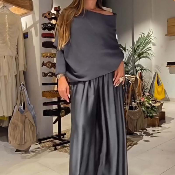 Ilana - Elegantes Schulterfreies Kleid