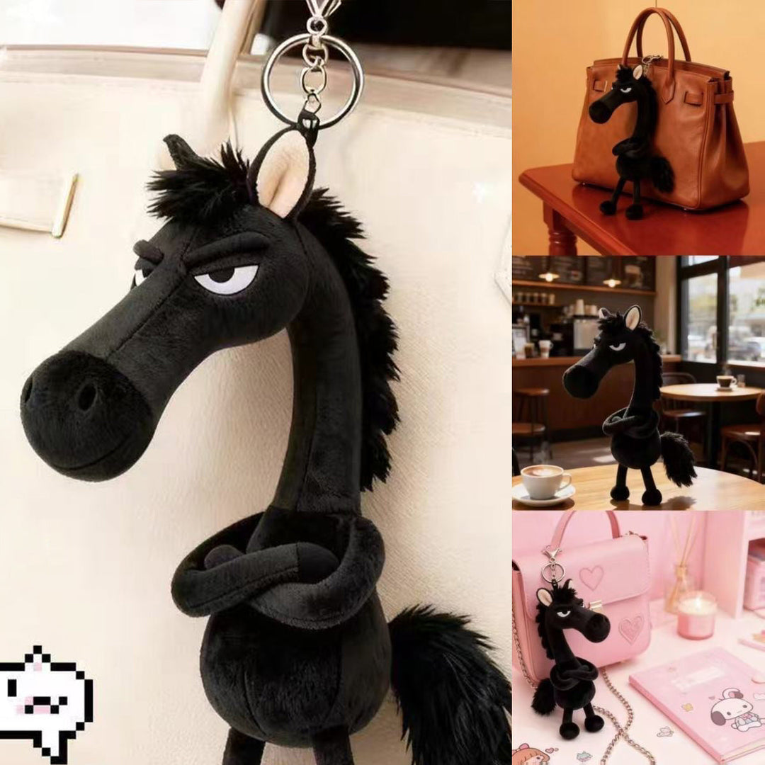 TinyHorse – Handgefertigtes Weiches Handpuppenspielzeug