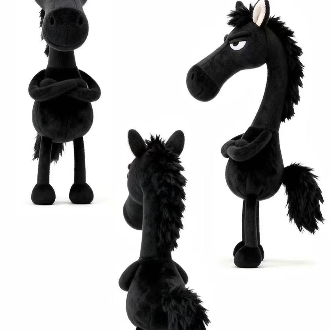 TinyHorse – Handgefertigtes Weiches Handpuppenspielzeug