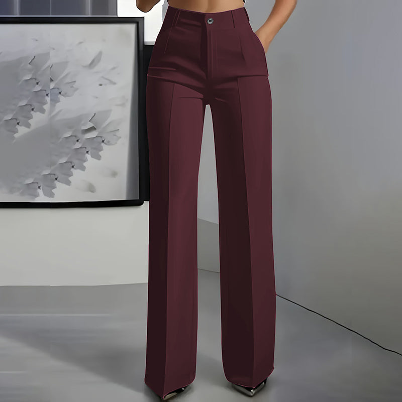 Linaya – Anzughose Mit Hoher Taille