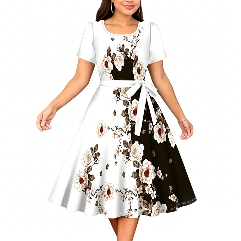 Chuckie - Kleid Mit Blumenmuster