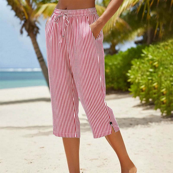 Neriah – Gestreifte Hose Mit Taschen