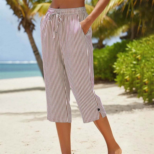 Neriah – Gestreifte Hose Mit Taschen