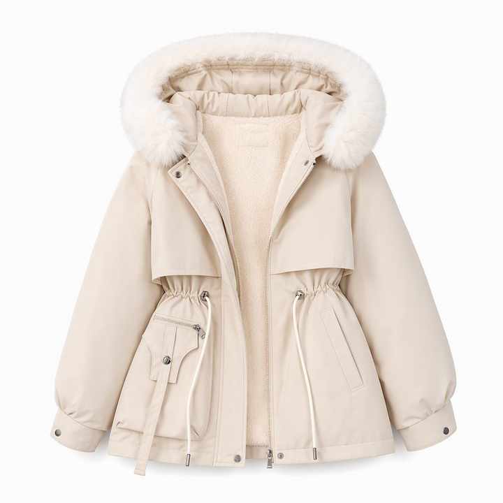 Wenqing – Winterjacke Mit Kapuze Aus Kunstfell