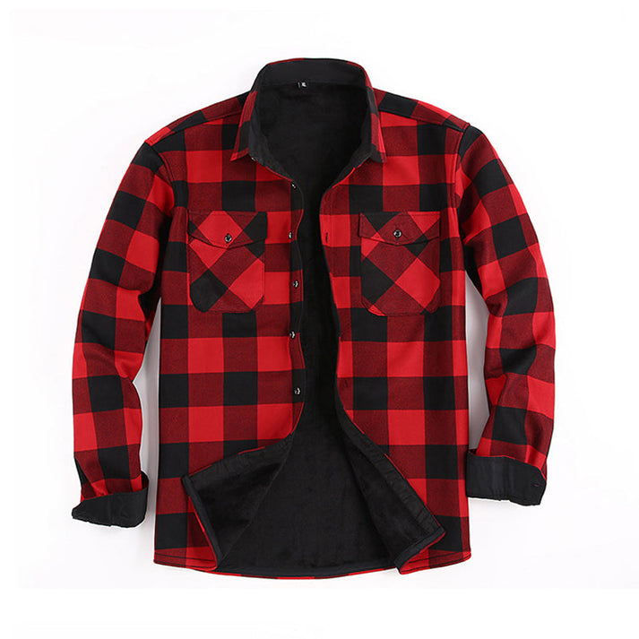 Lisander - Warme Flanell Hemd Jacke Mit Karomuster