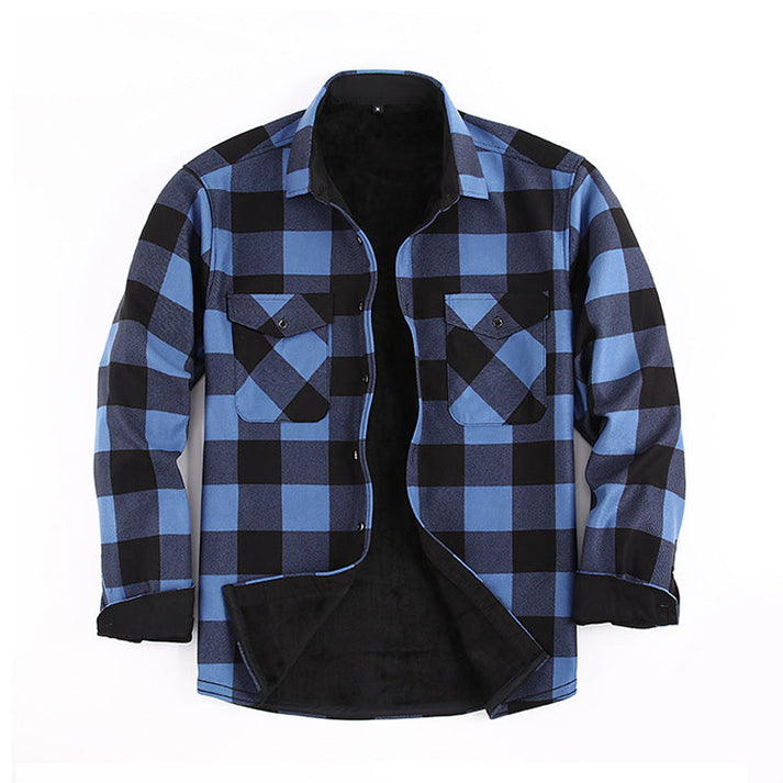 Lisander - Warme Flanell Hemd Jacke Mit Karomuster