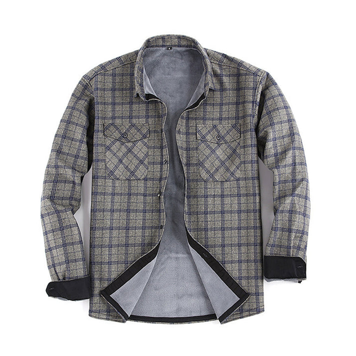 Lisander - Warme Flanell Hemd Jacke Mit Karomuster