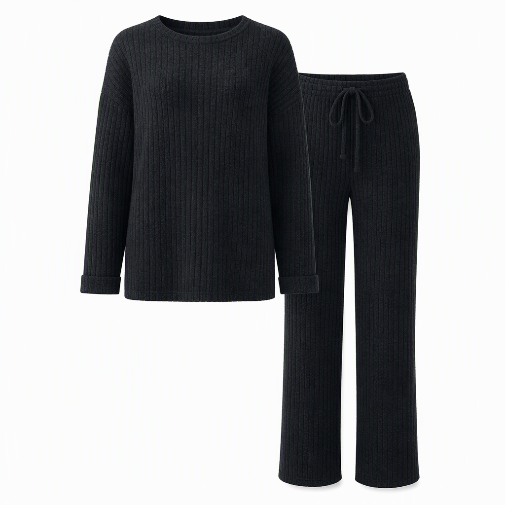 Lesana – Sportliches, Gestreiftes Zweiteiliges Set