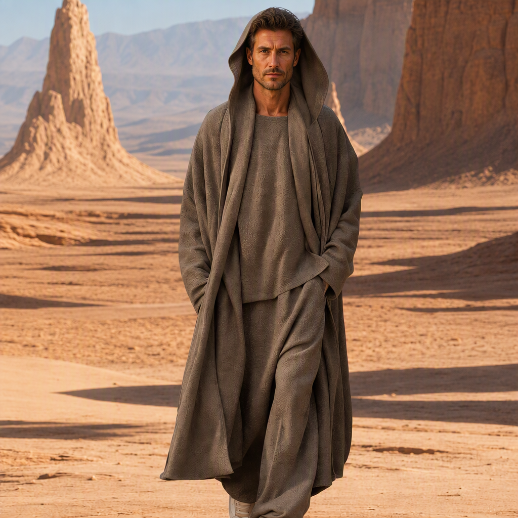 Calum – Dreiteiliges Set Mit Hose Mit Weitem Bein