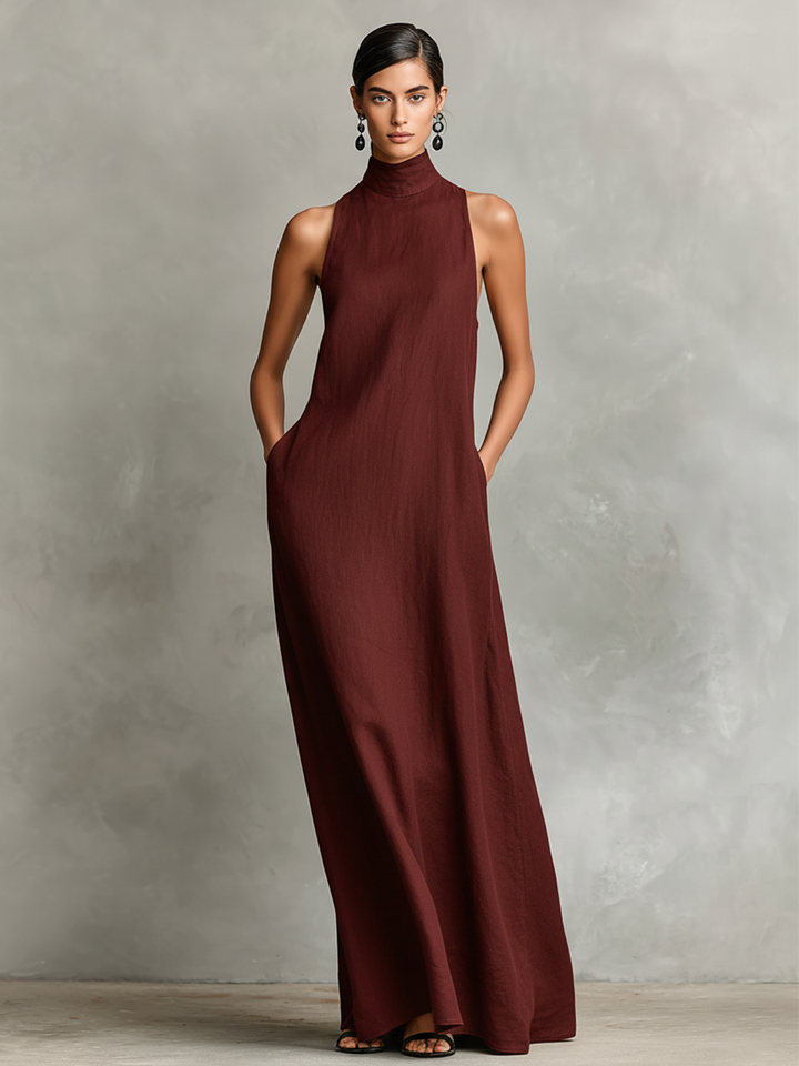 Imeria – Maxikleid Mit Neckholder-Ausschnitt