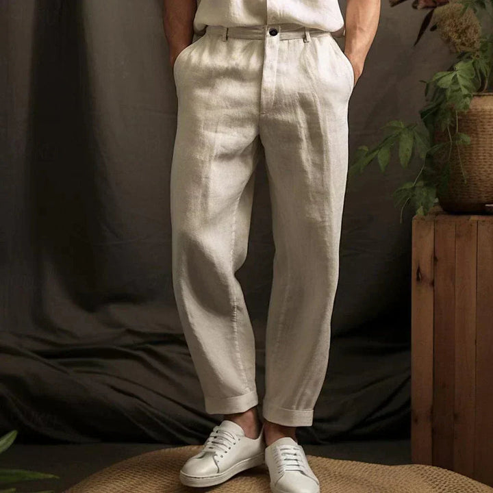 Derik - Sommerhose Aus Leinen