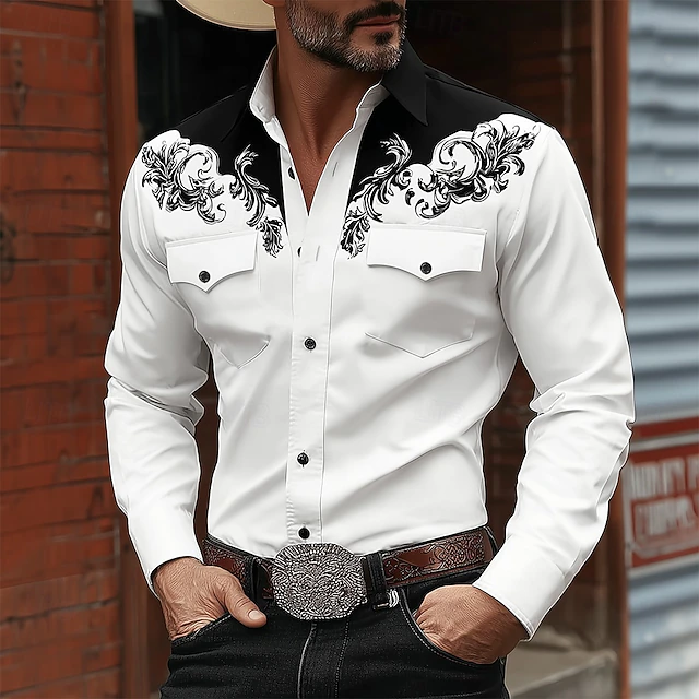 Leif – Klassisches Hemd im Western-Stil