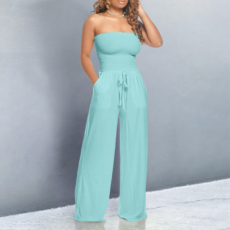 Zeina - Trendiger Off-Shoulder Jumpsuit