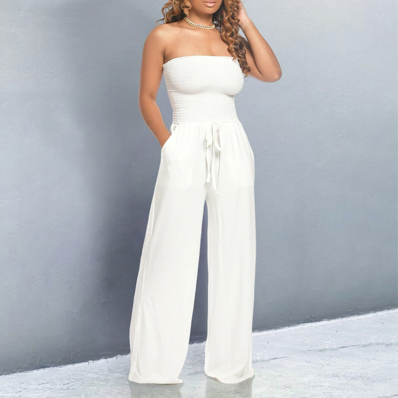 Zeina - Trendiger Off-Shoulder Jumpsuit