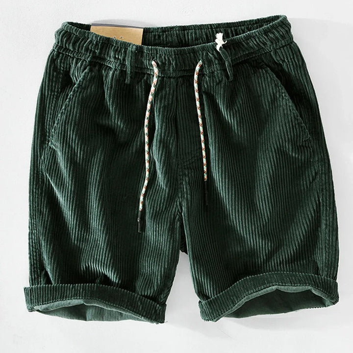 Anneliis – Cord Shorts Mit Elastischem Bund