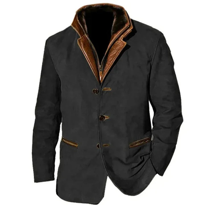 Cesario – Klassische Vintage Leder Jacke