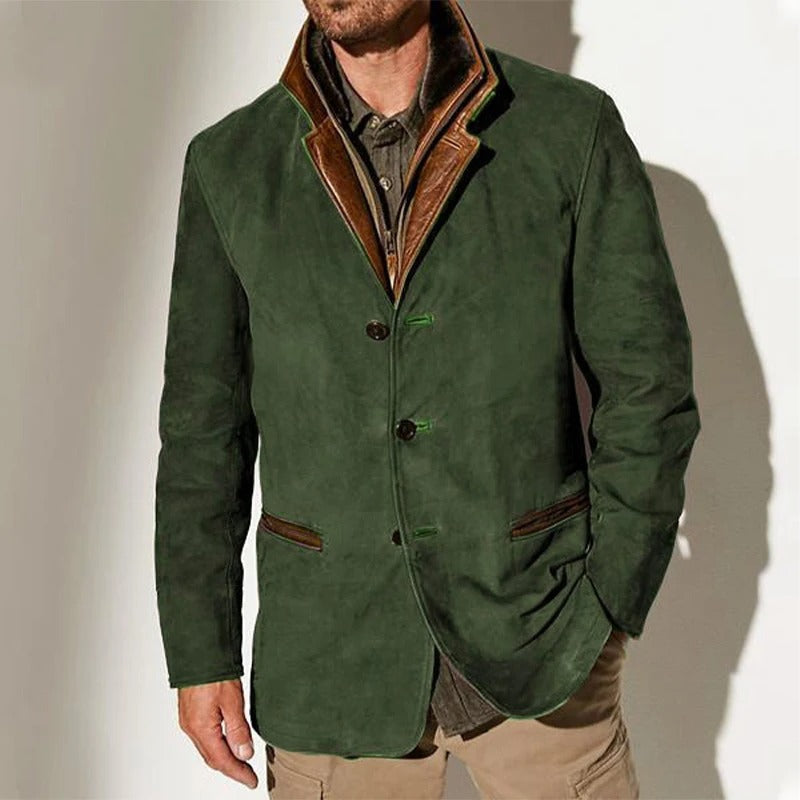Cesario – Klassische Vintage Leder Jacke