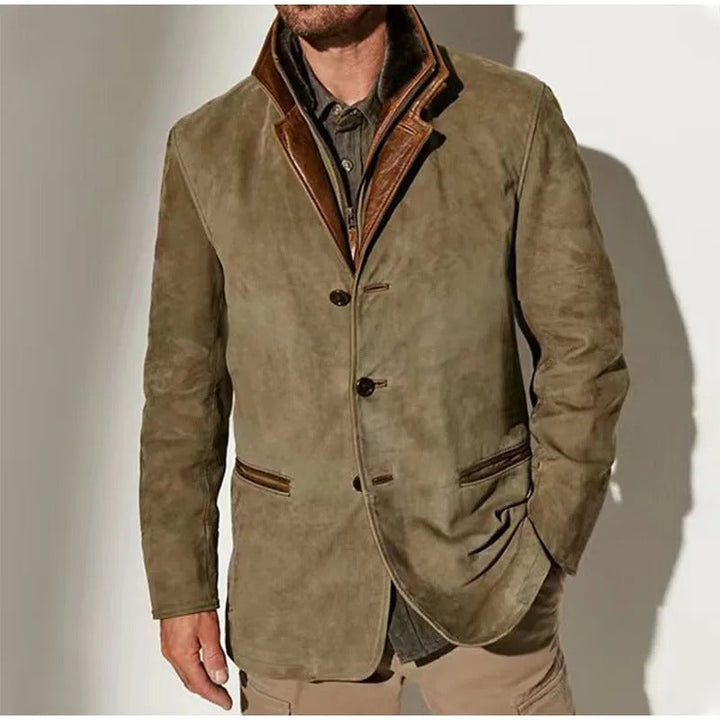 Cesario – Klassische Vintage Leder Jacke