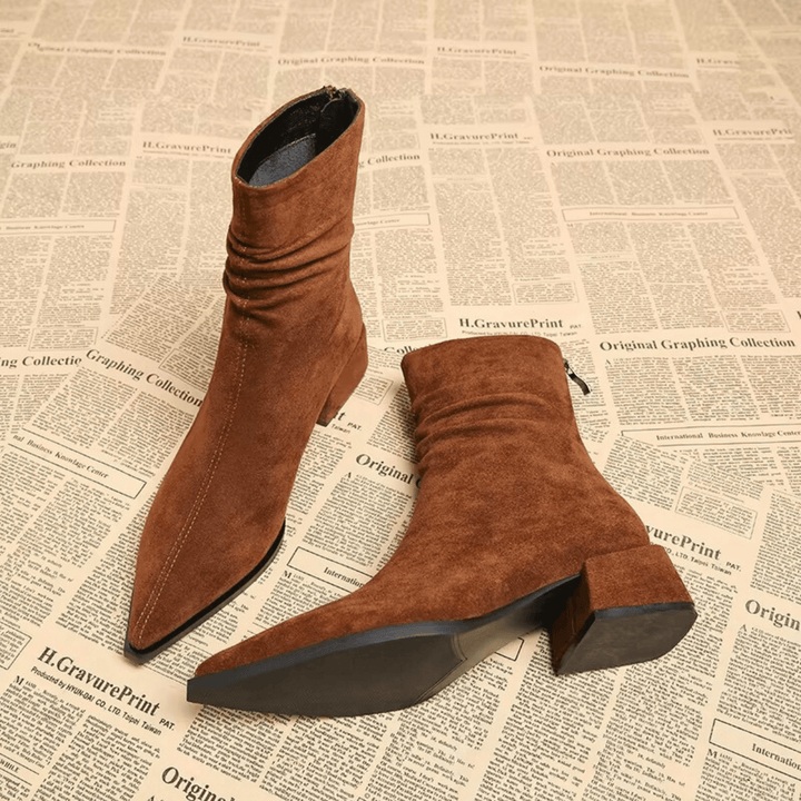 Fidalgo - Stiefelette Mit Reißverschluss Hinten