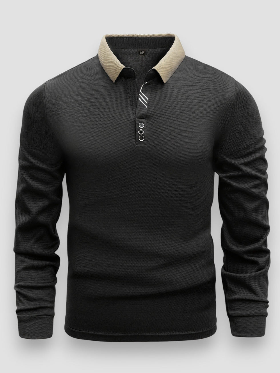 Ramesh - Langarm Polo Hemd
