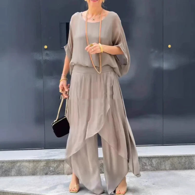 Alyson - Zweiteiliges Chiffon Satz