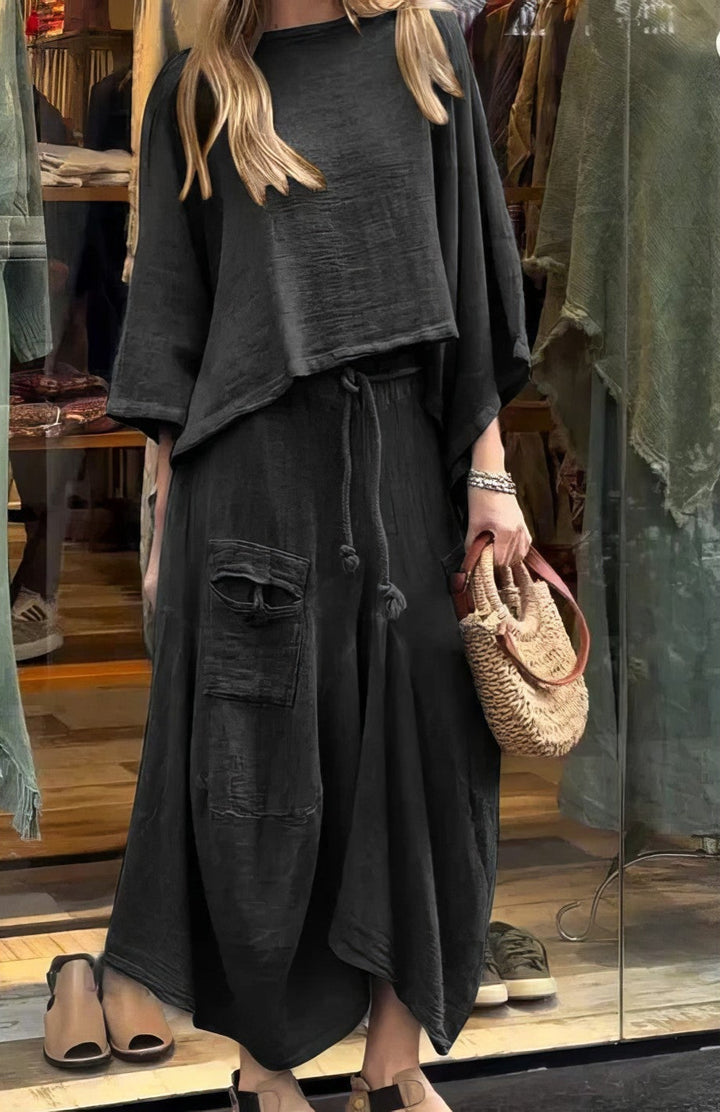 Elaine - Zweiteiliges Satz Aus Bluse Und Rock