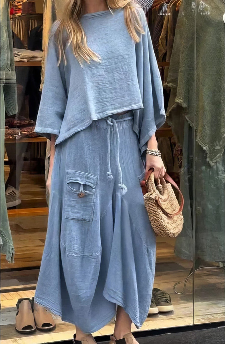 Elaine - Zweiteiliges Satz Aus Bluse Und Rock