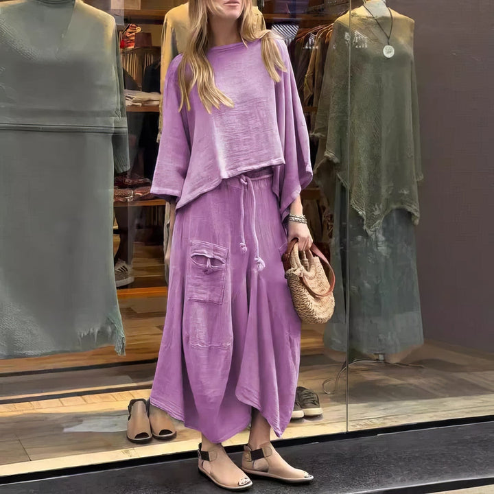 Elaine - Zweiteiliges Satz Aus Bluse Und Rock