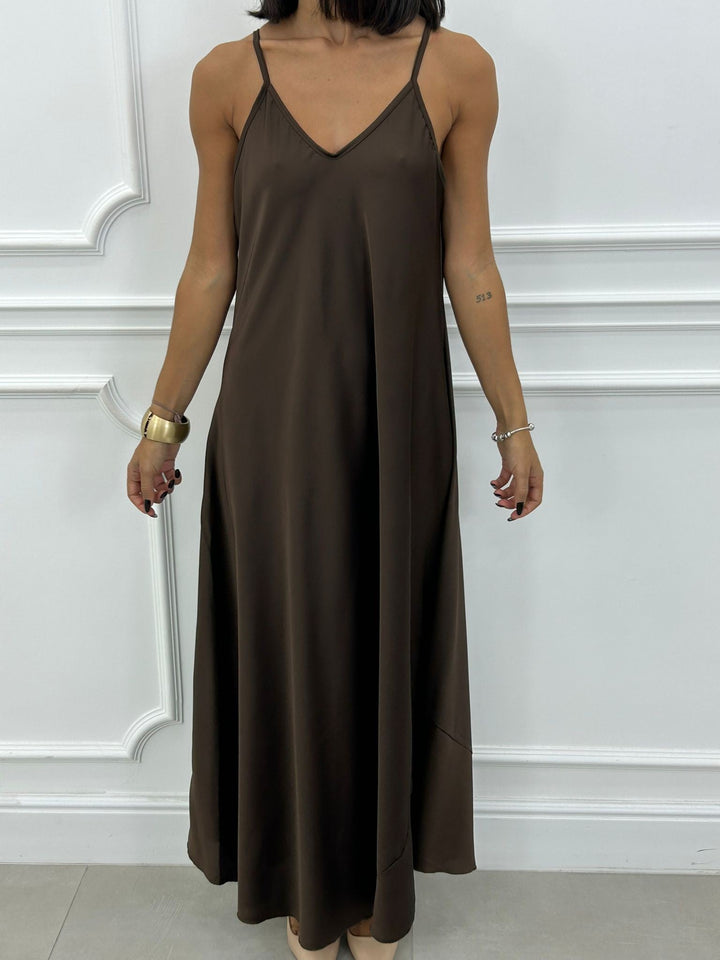 Lorelei – Elegantes Langes Kleid Und Asymmetrisches Oberteil
