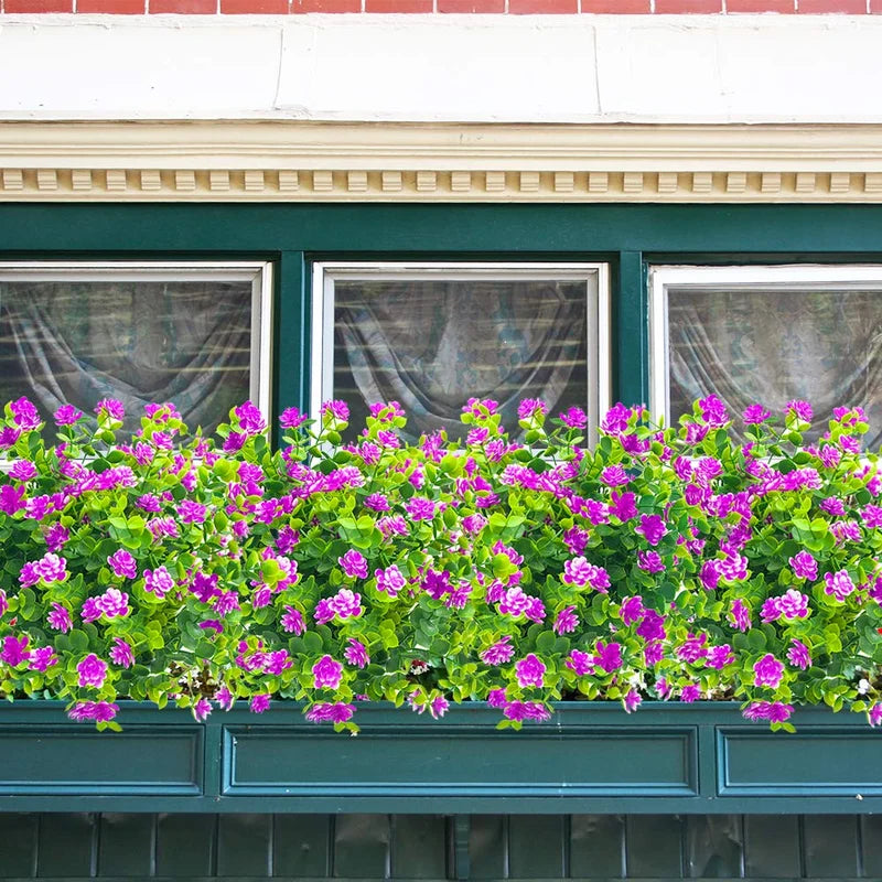 Künstliche Blumen für draußen