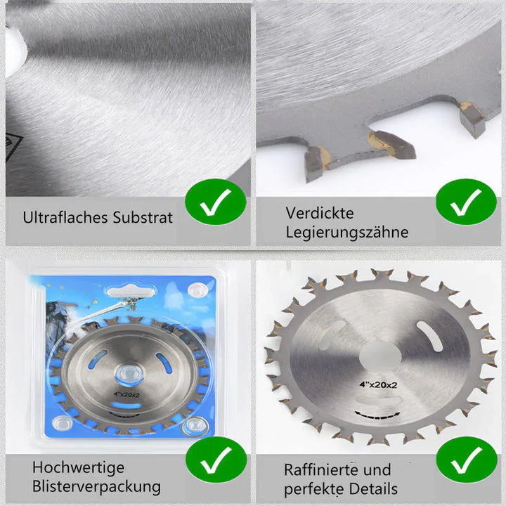 Ultradünne Trennscheibe aus Legierung