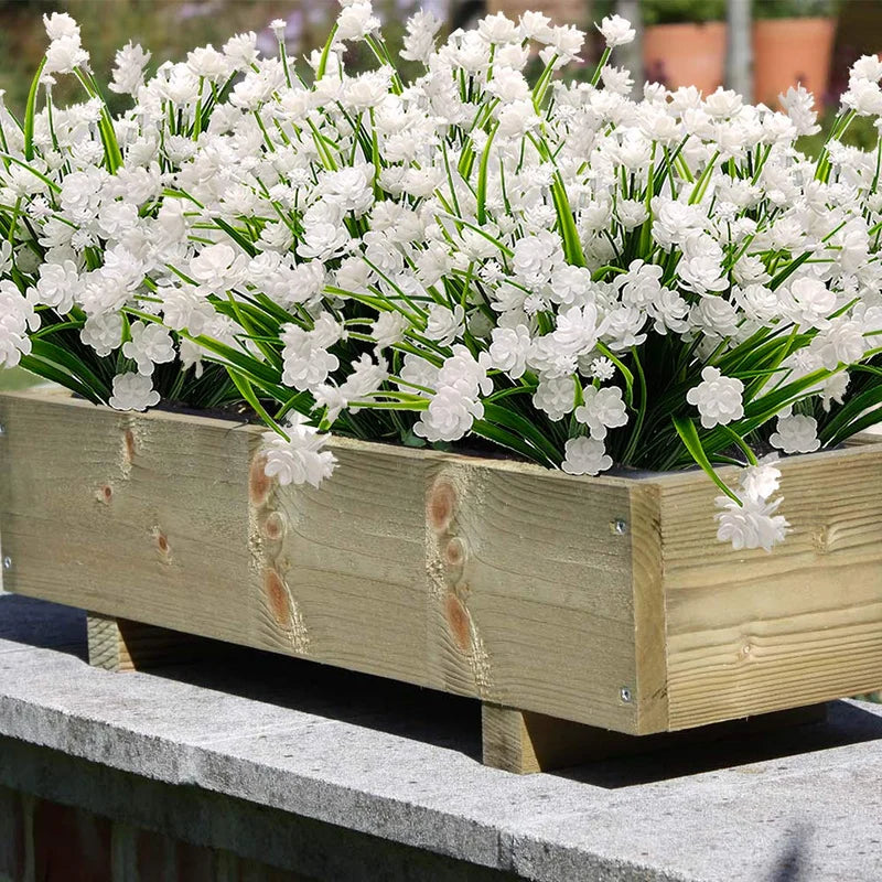 Künstliche Blumen für draußen