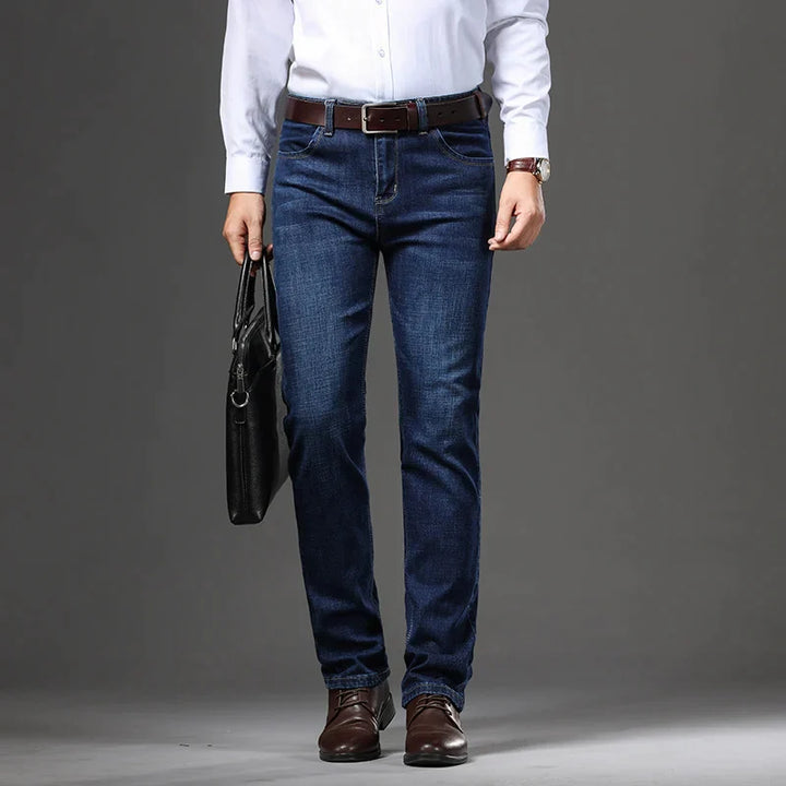 Herren Business Casual Dehnbare Jeans