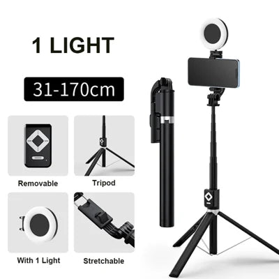 Neu 6 in 1 Bluetooth Selfie Stick