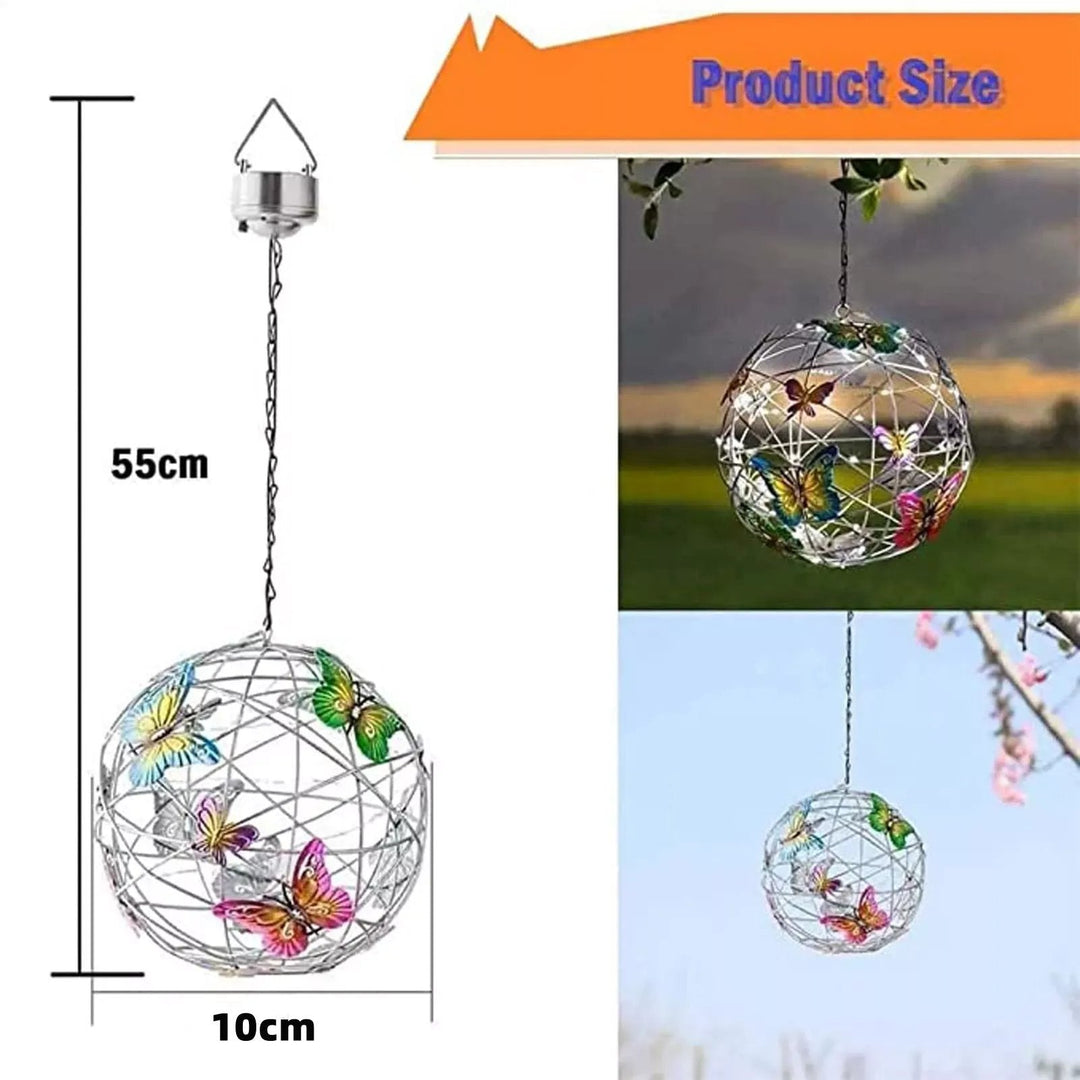Dekorative Solarleuchte Schmetterling