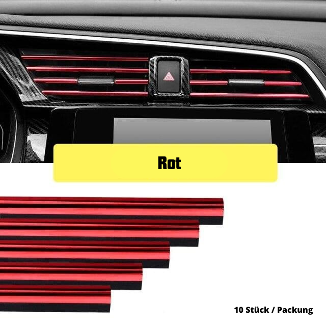 Auto-Luftausströmer Zierleiste (10 Stück)