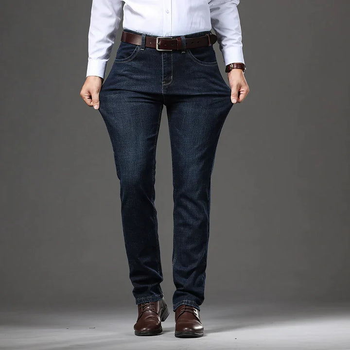 Herren Business Casual Dehnbare Jeans