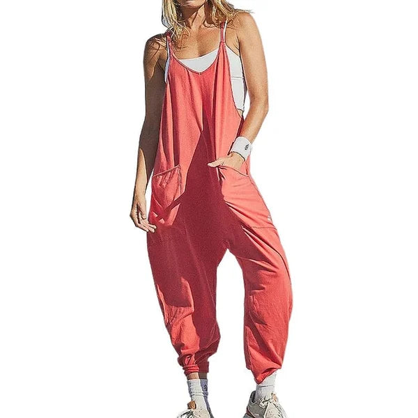 Weit geschnittener Jumpsuit mit Taschen